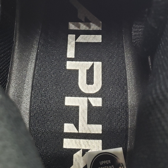 Nike Alpha Menace 4 Pro Football Cleats Black/Silver - Picture 4 of 8